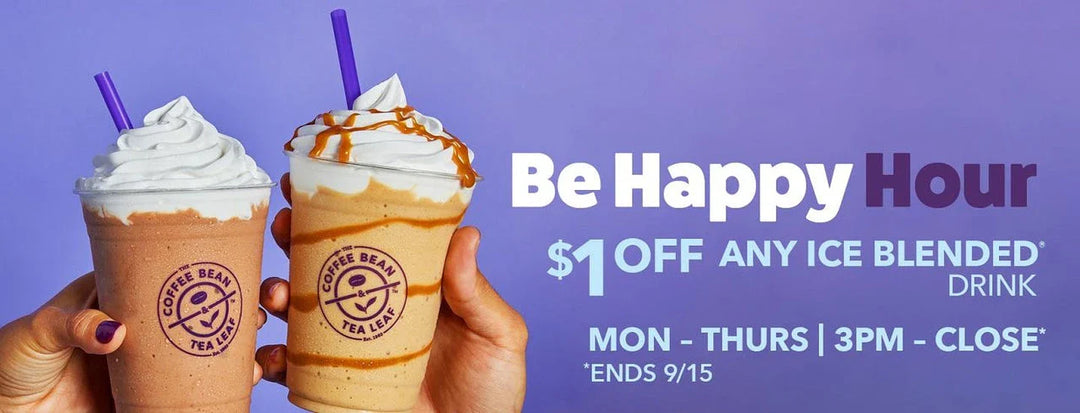 "Be Happy" Hour, Monday - Thursday, 3pm - close