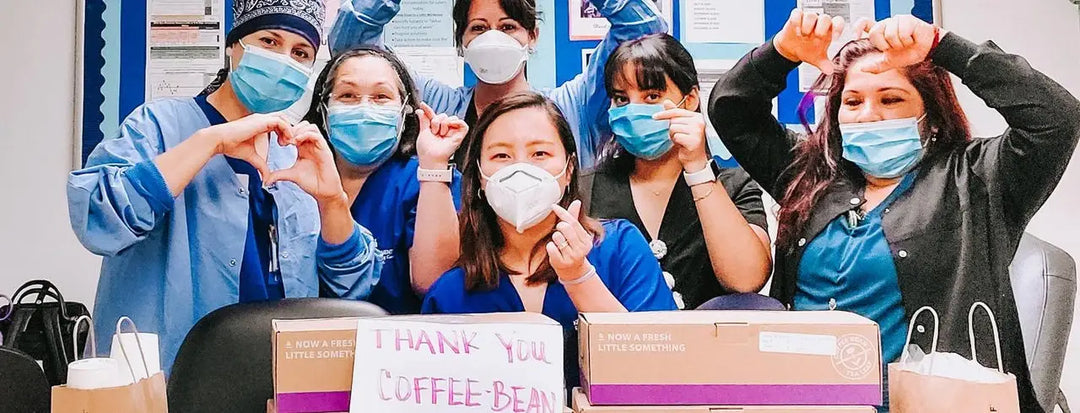 Healthcare Workers and Coffee Bean