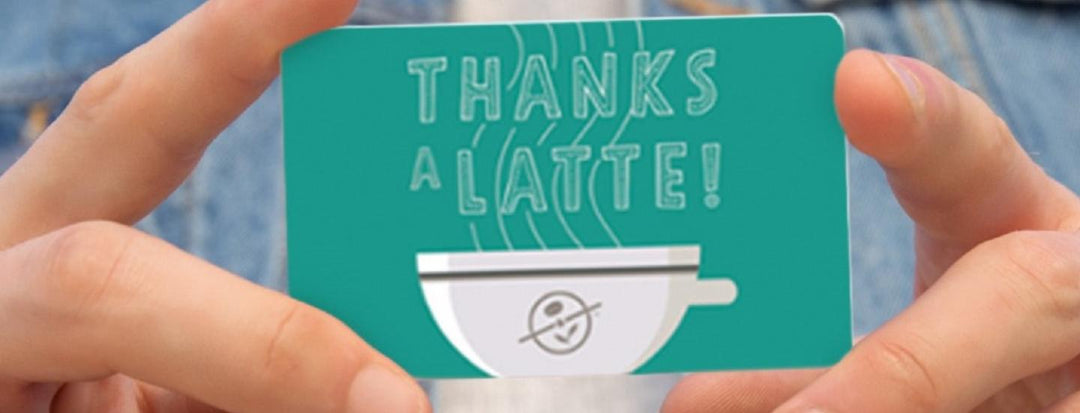 Thanks a Latte gift card