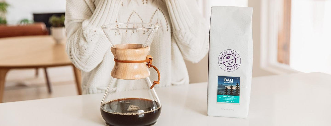 Pot of Coffee and Coffee Bag