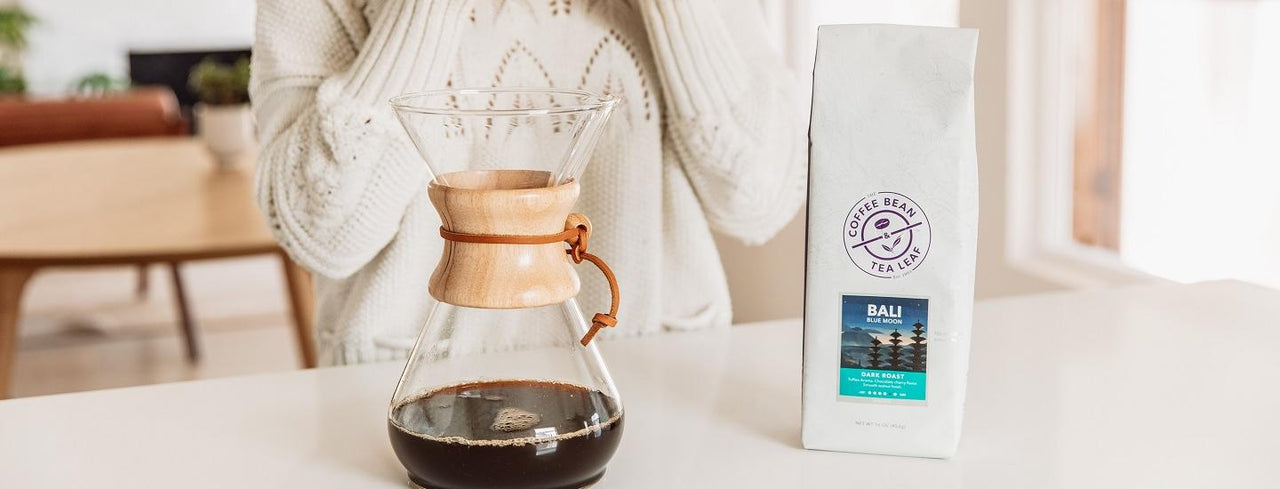 Pot of Coffee and Coffee Bag