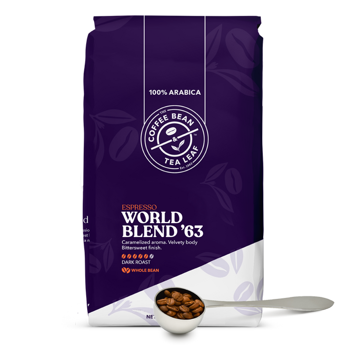 lb World Blend '63 Espresso Coffee The Coffee Bean Tea Leaf