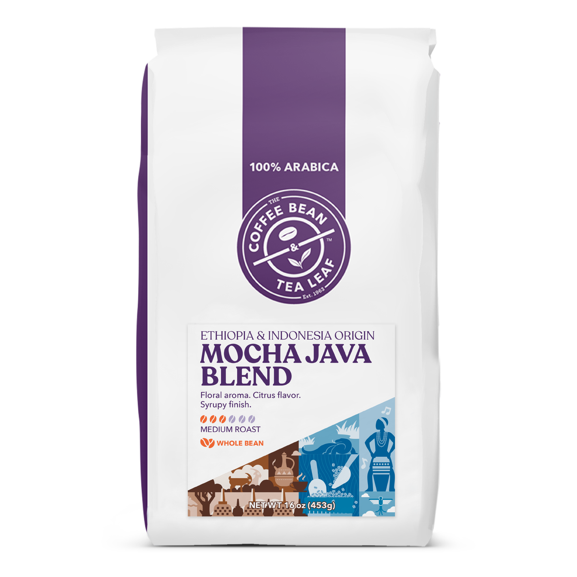 Java Codffe Mocha Java Medium Roast Coffee | Coffee Bean & Tea Leaf | The Coffee ...