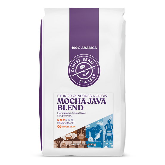 Java Coffee Sack Mocha Java Medium Roast Coffee | Coffee Bean & Tea Leaf | The Coffee ...