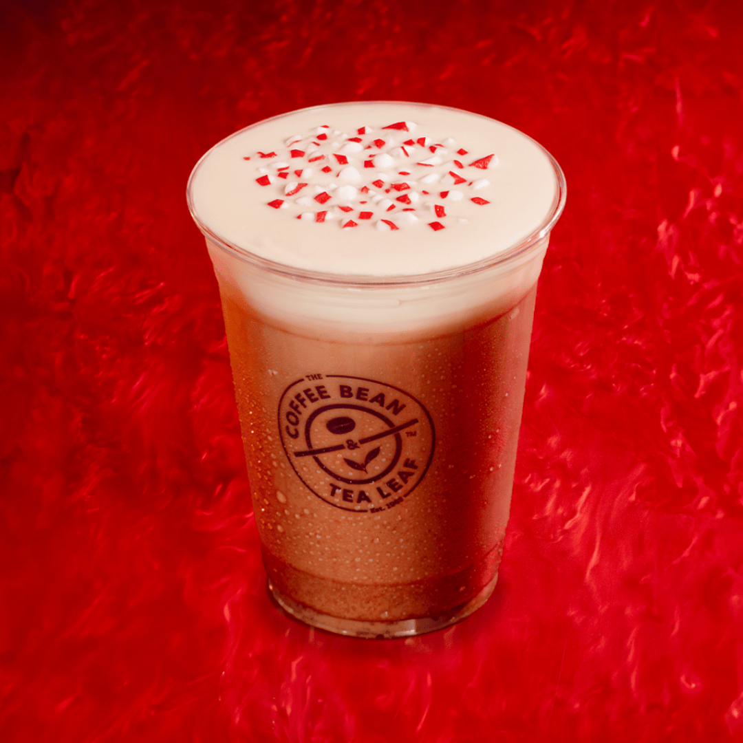 Peppermint Mocha Cream Iced Latte