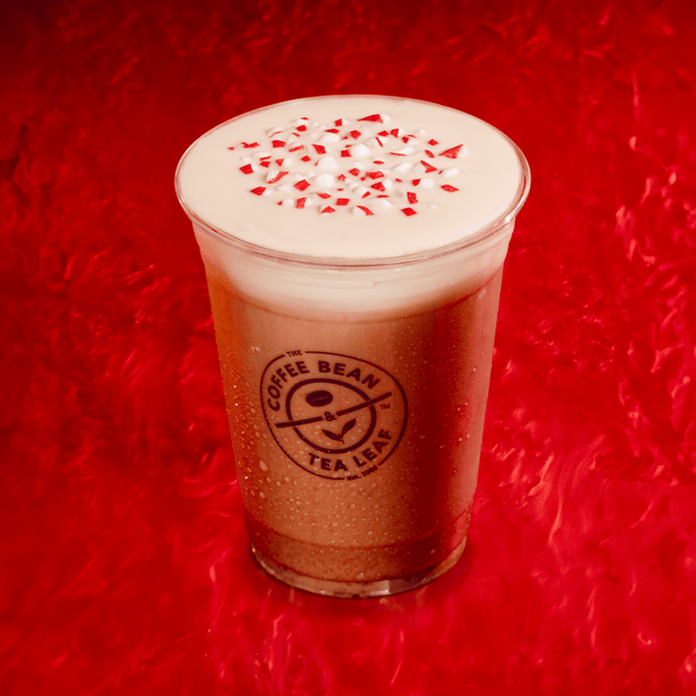 Peppermint Mocha Cream Iced Latte