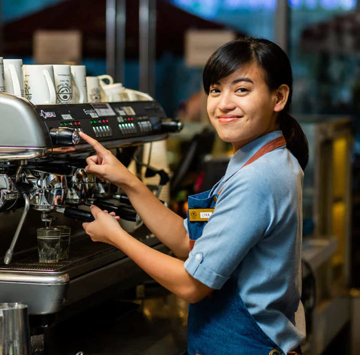 Barista Preparing Drink