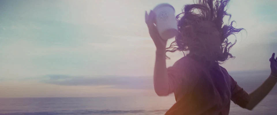 Woman Dancing with Coffee