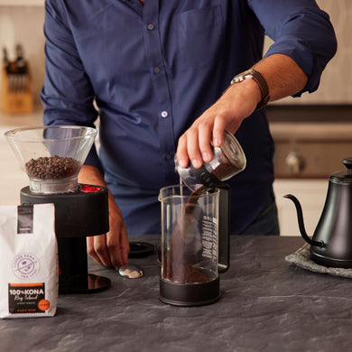 Brazil French Press Coffee Maker Bodum Clear Black 8 Cup 1L 34oz