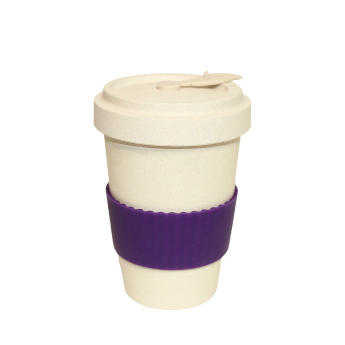 Sustainable coffee cup made from bamboo