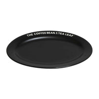 Matte Black CBTL Oval Plate 10"