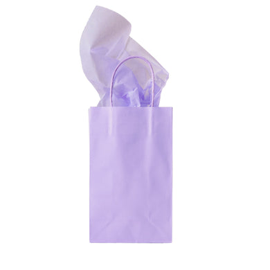 Purple Gift Bag with Handle