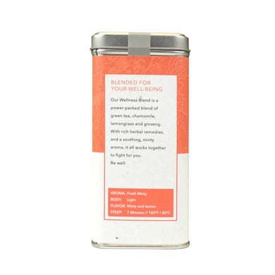 Wellness Blend tea Bags 20ct Side View